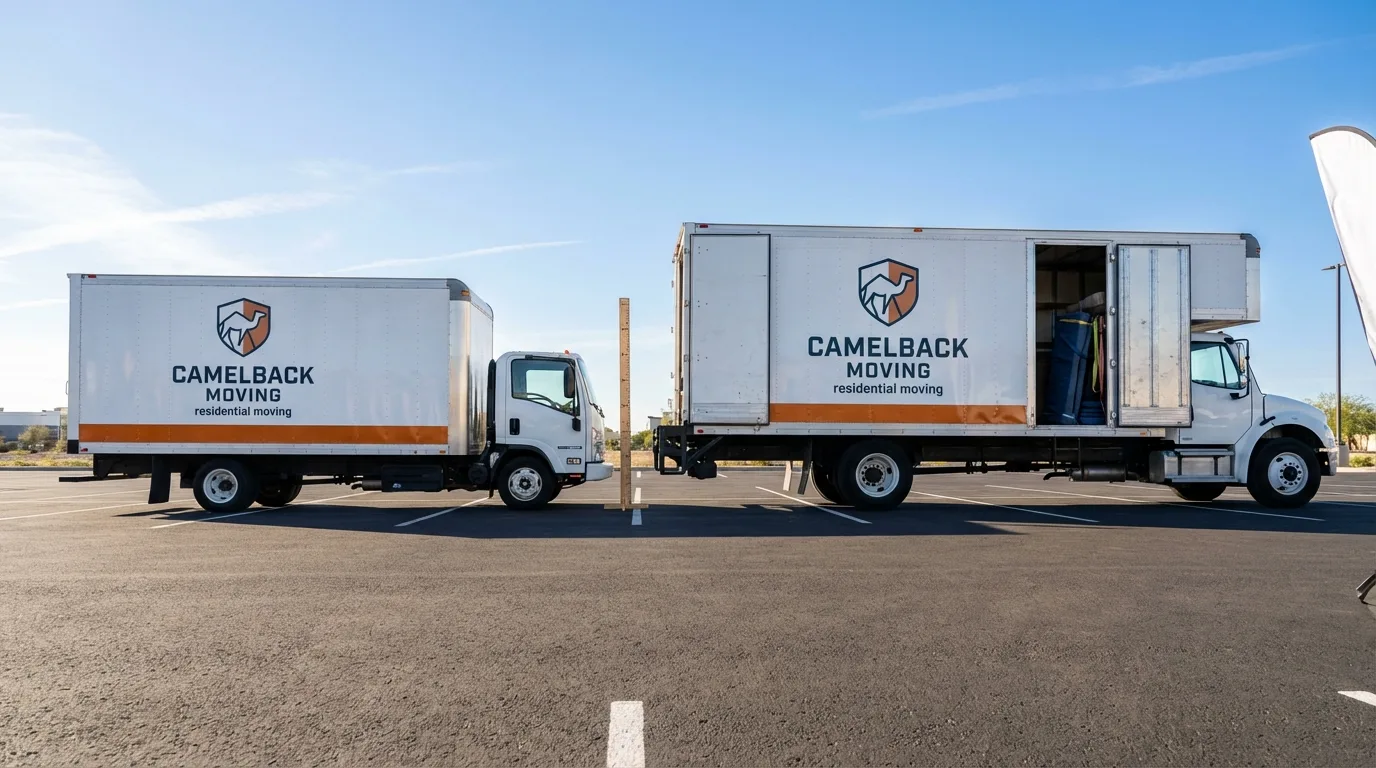 Moving truck size capacity guide in Liberty Lake